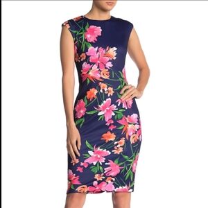 Vincent Camuto Bodycon Floral Dress. The Most Amazing Dress🌺